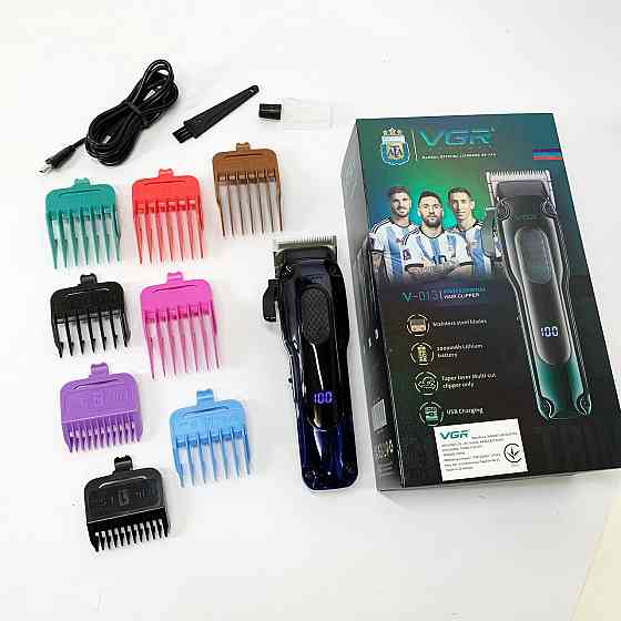 Машинка для стрижки волосся з різними насадками VGR V-013, Тример для стрижки акумуляторний професійний NA-88 Івано-Франківськ
