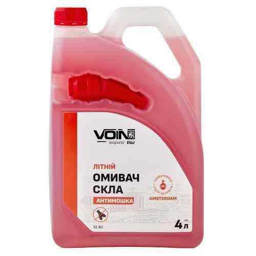 Омивач скла 4л літній антімошка (каністра з лійкою) (в асортименті) Харків