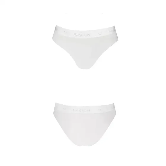 Трусики з прозорою вставкою Passion PS006 PANTIES S, white Львов