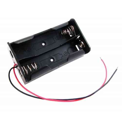 Бокс для 2-х акумуляторів 18650 з проводами для Arduino Київ