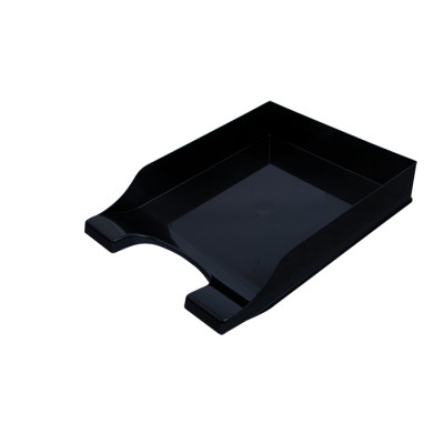 Лоток для паперів Арника горизонтальний Симетрія, чорний (80803) Вінниця - фото 1