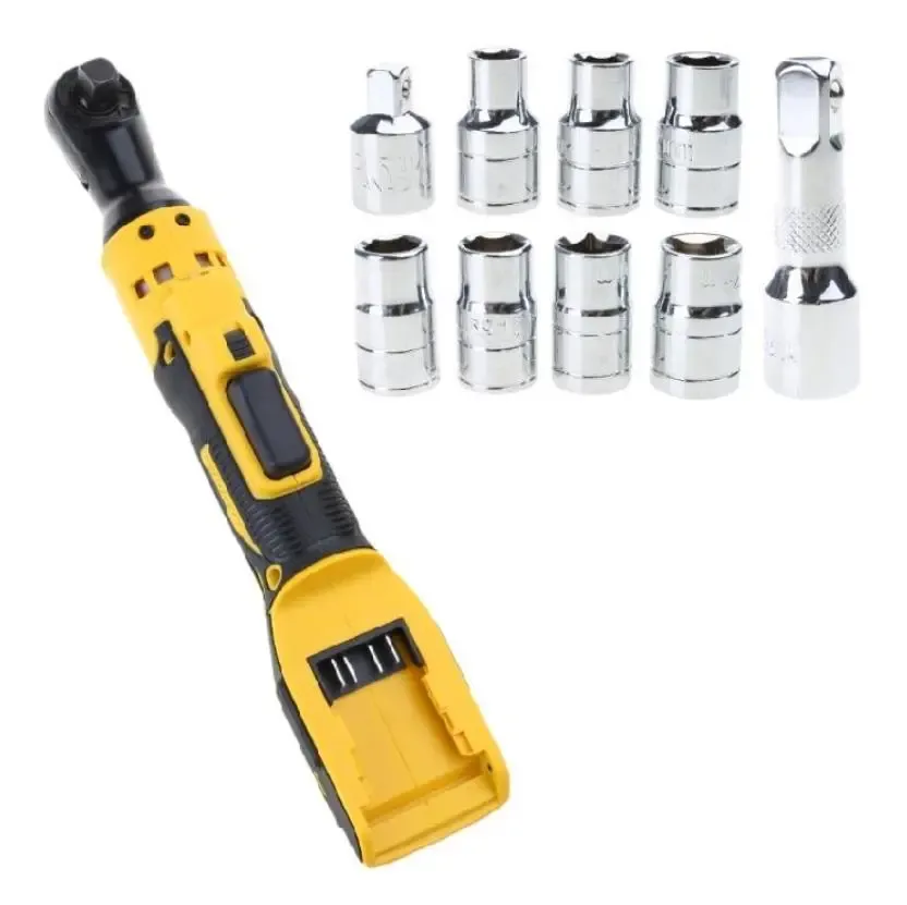 Угловой гайковерт, аккумуляторная трещотка АКБ 48V X-474 желтый Коломия - фото 2