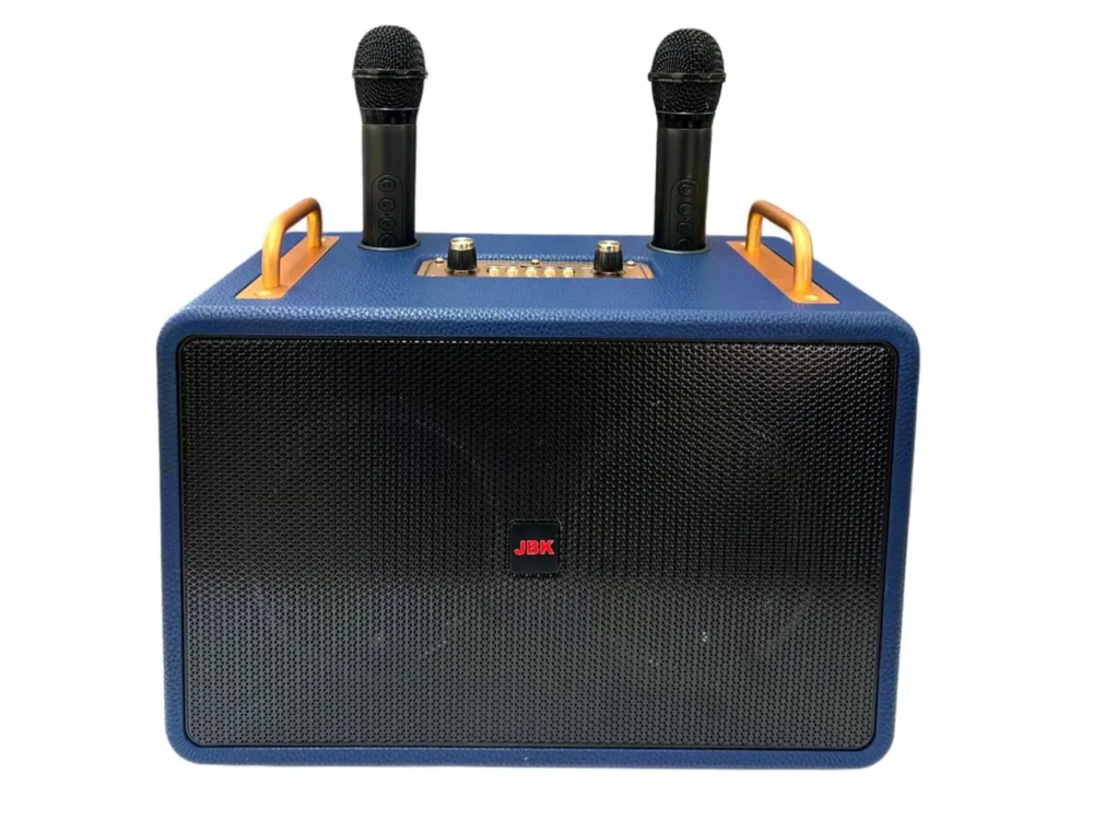 Портативна Акустична Колонка JBK M4403  Bluetooth LED 2MIC 30Вт 4" USB TF FM 3600mAh Одеса - фото 2