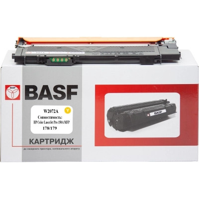 Картридж BASF HP CLJ 150/178/179, W2072A Yellow (BASF-KT-W2072A) Винница - изображение 1
