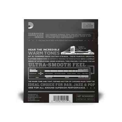 Струны для гитары D'Addario XL Chromes Bass Regular Light 5-String (45-132) (ECB81-5) Винница