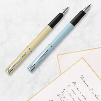 Ручка пір'яна Waterman ALLURE Pastel Blue CT FP F блістер (13 315b) Вінниця - фото 5