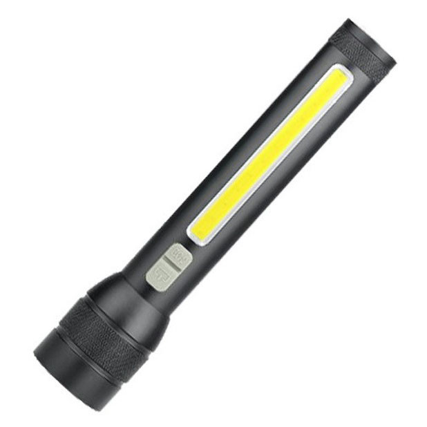 Портативный LED фонарь на батарее CB-C23-P90+COB, Усиленный ручной фонарик, Мощные фонарики CQ-59 Львов - изображение 10