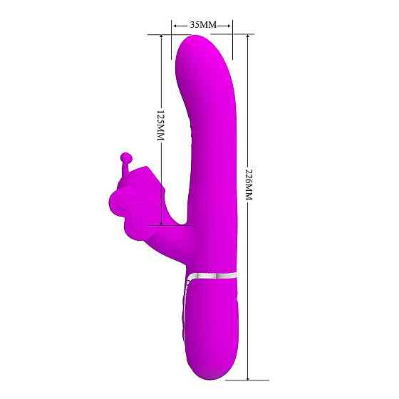 Вібратор PRETTY LOVE Butterfly Clit Vibrator Pink Sex Aura Київ
