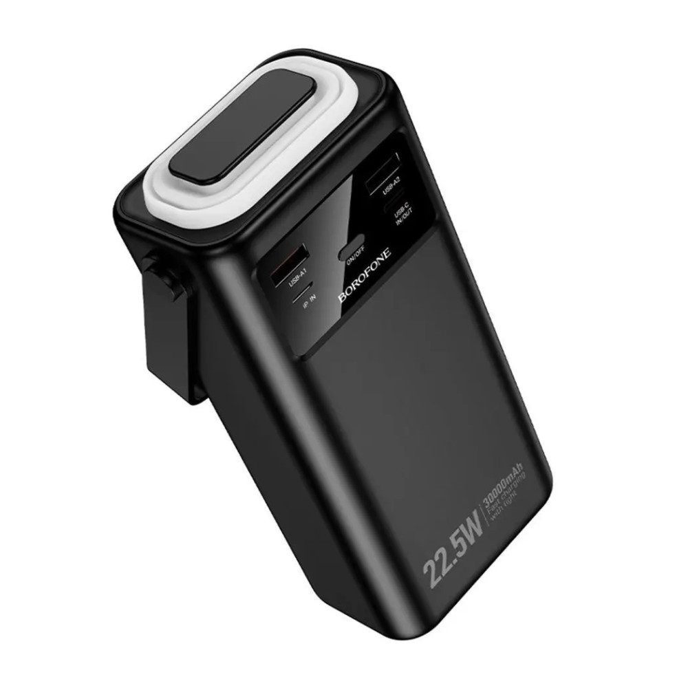 Внешний аккумулятор BOROFONE BJ65 High 22.5W+PD20W+four-cables power bank(30000mAh) Black Киев - изображение 4