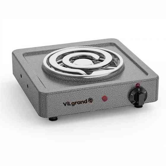 Плита настільна електрична ViLgrand VHP161D Gray 1000Вт TR-31 Львів