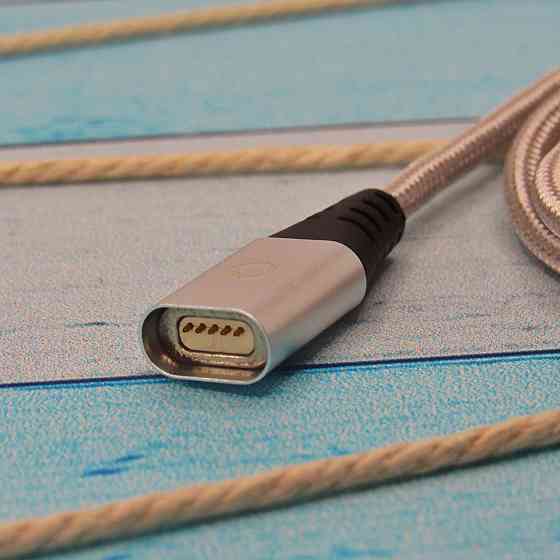 Магнітний кабель Pzoz 1 м MicroUsb Gray Київ