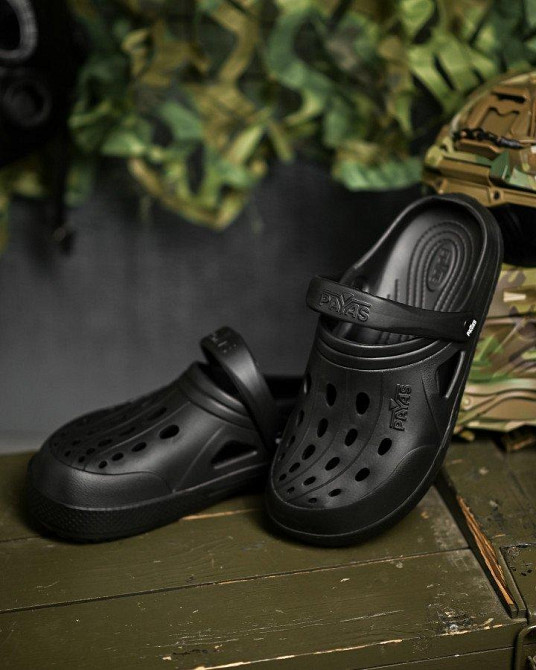 Кроксы черные ДЛ6587 Одесса - изображение 10