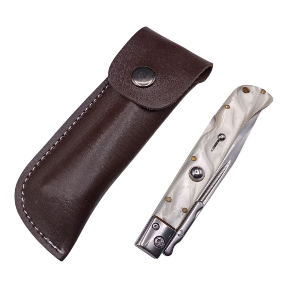 Ніж викидний AKC 9, 332 White Дніпро - фото 3