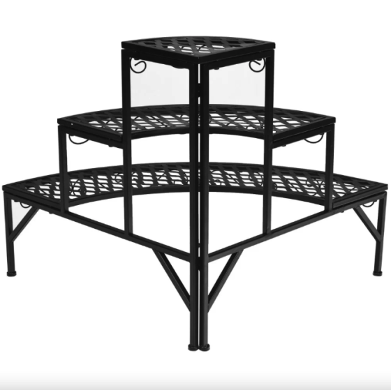 Кутова стійка Costway Shelly підставка для вазонів Київ