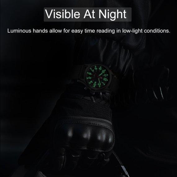 Мужские тактические наручные часы Cheetah Command (Черные) Винница - изображение 5