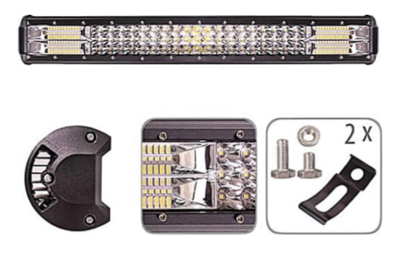Фара LED комбо світло 324W/12-36V/10000Lm/583mm WLP-7141 Винница - изображение 1