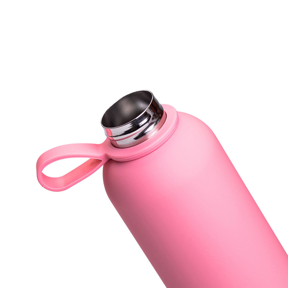 Розовая термобутылка 500 мл Киев - изображение 1