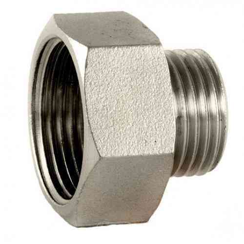 Переходник 1/2''внутр х3/8''наруж никель Харьков