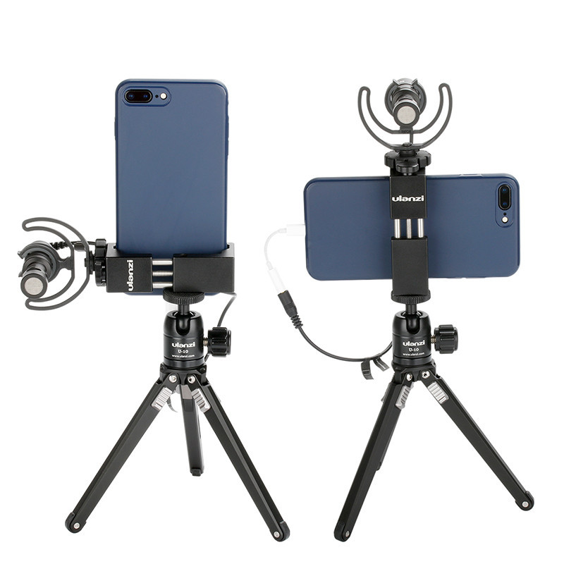 Тримач для телефону Ulanzi Vijim Iron Man II Phone Tripod Mount black (UV-0849 ST-02S) Одеса - фото 7