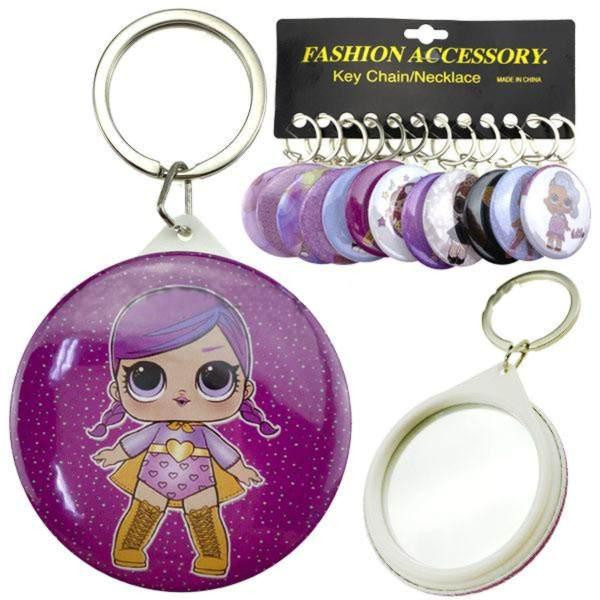 Брелок дзеркало для дітей Лола 12 шт Київ - фото 1