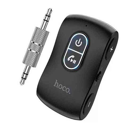 Bluetooth бездротовий ресивер трансмиттер HOCO E73 Pro Journey AUX Bluetooth audio, колір чорний 6931474783752 Одеса