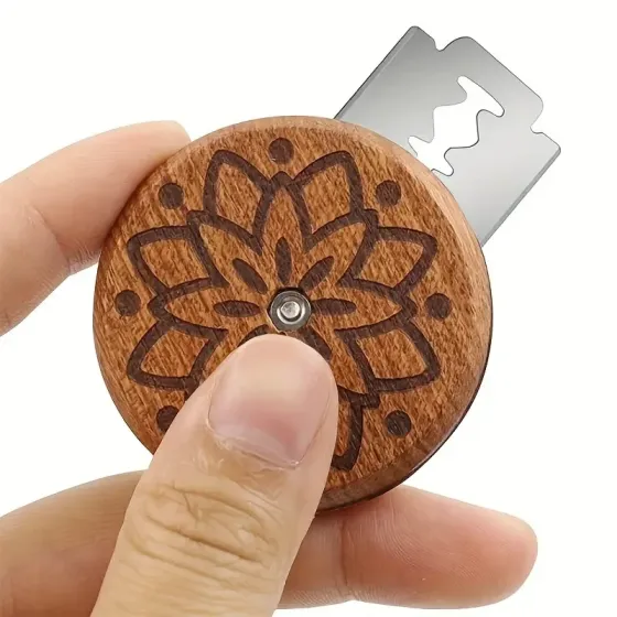 Хлеборезка круглая с деревянной ручкой и 5 лезвиями Киев