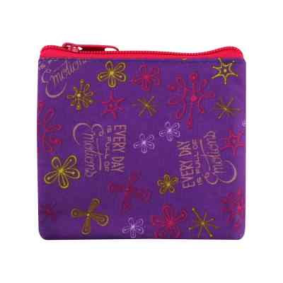 Кошелек детский Cool For School на блискавці "Квіти", бузковий (CF86379) Винница