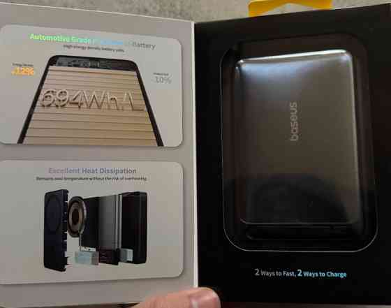 Повербанк Baseus Nomos Qi2 10000mAh 45W Magsafe. Харків