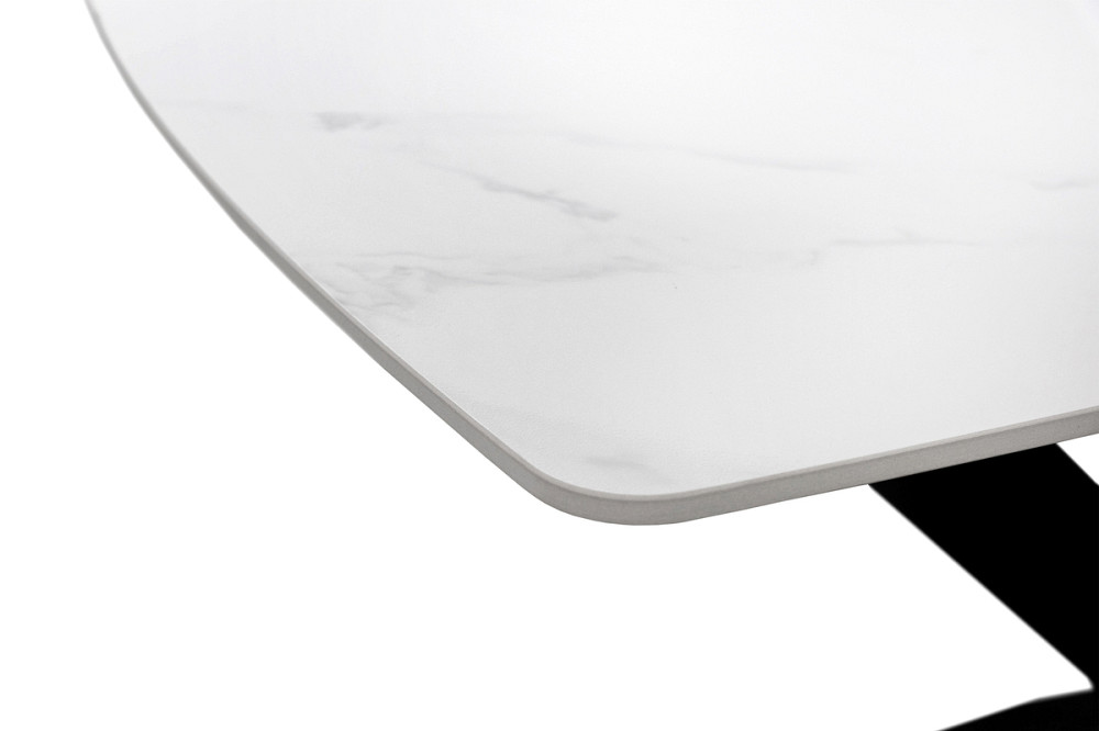 Стіл БІНГО 140*80,  кераміка білий мрамор Киев - изображение 2