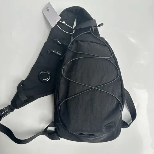 Сумка через плече C.P. Company Crossbody Rucksack чорний Запоріжжя - фото 4