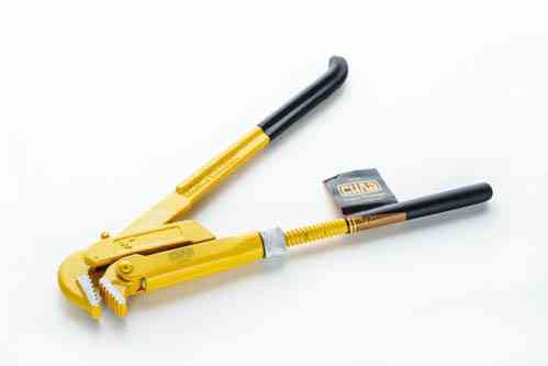 Трубний ключ 1'' 90° кований CrV СИЛА Харків