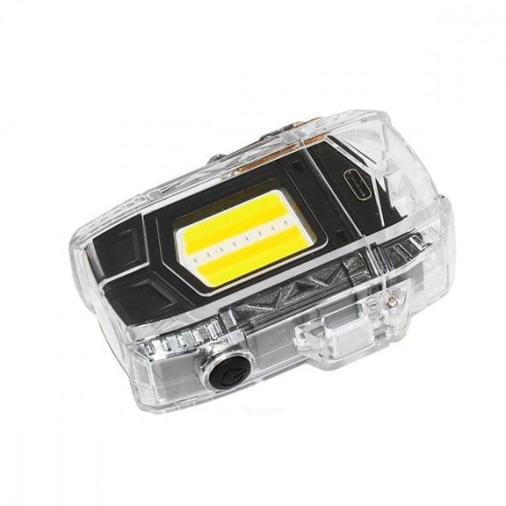 Ліхтар запальничка Multifunctional D48-1 (білий, жовтий, червоний) + BOX LCD Type-C (11 режимів) Вінниця