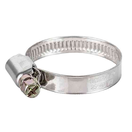 Sigma Хомут червячный нержавеющий 9мм D25-40мм 25шт SIGMA (2510081) Киев