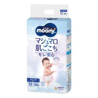 Подгузники Moony M 6-12 кг 52 шт (4903111152360) Винница