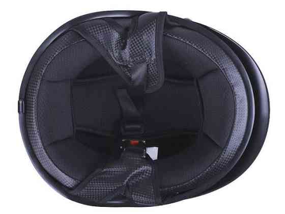 Шлем мотоциклетный MD-513, черный глянцевый, size XL Мукачево