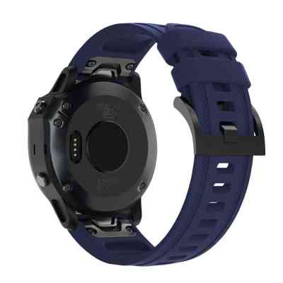 Ремешок для смарт-часов Armorstandart Silicone 20mm для Garmin Fenix 5s/6s Dark Blue (ARM60810) Винница