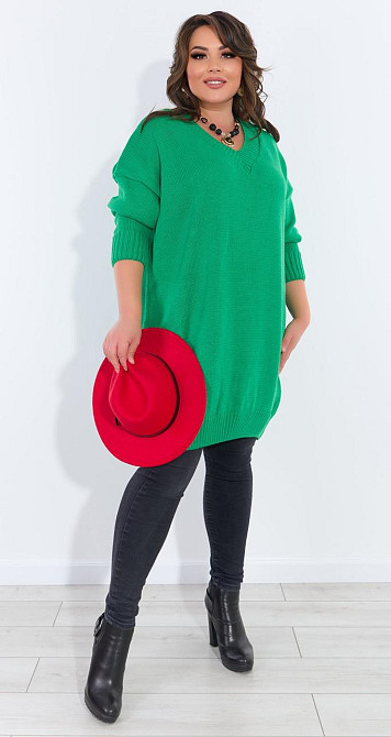 Светр туніка великий розмір (50-54) Київ - фото 1