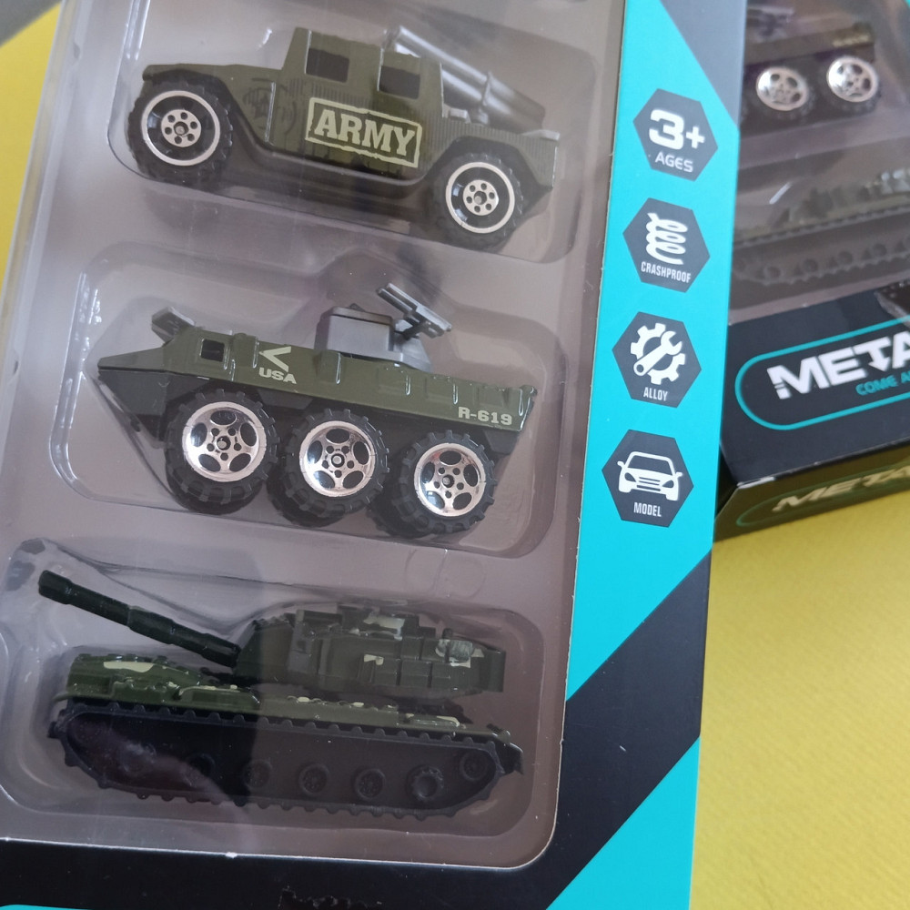 Детский набор машинок металлических от 3-х лет набор 4шт. Киев - изображение 3