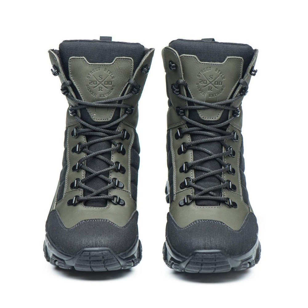 Зимові, справжні чоловічі тактичні черевики, берці, вологостійкі, водонепронекні хакі 43 (28,5) Харків - фото 6