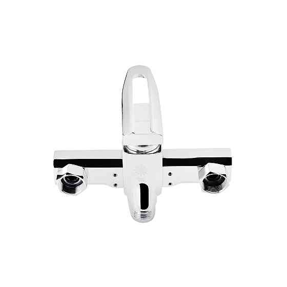 Змішувач для ванни Kroner KRM Kante - C060 з душовим гарнітуром, хром Київ