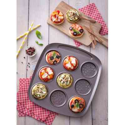 Форма для выпечки Pyrex Asimetria мини-pizza 9 ячеек (AS09BZ0) Винница