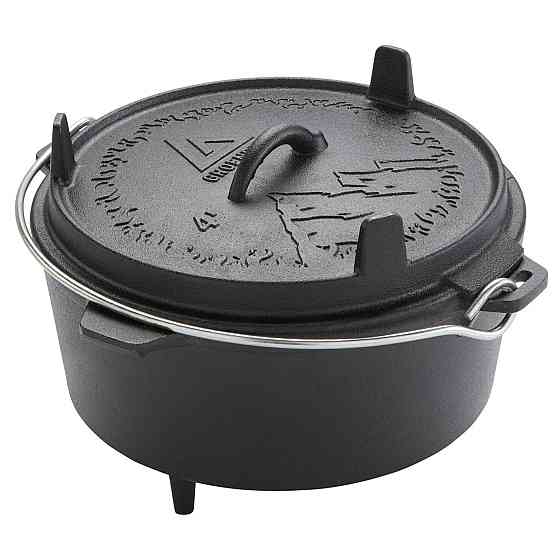 Казан з кришкою Groenberg Askja Pot 25см 4 л Black Львів