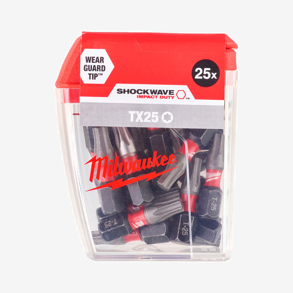 Біта SHOCKWAVE MILWAUKEE, TX25, 25мм, (25шт) Одесса - изображение 1