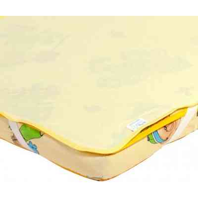 Пелюшки для малюків Еко Пупс наматрацник 2 в 1 Premium 60 х 80 см Жовтий (ПНАМ8060ж) Вінниця