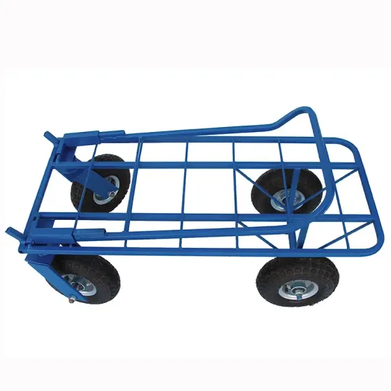 Четырехколесная грузовая тележка ЧТП-260 с пневматическими колесами 260 мм для состава и производства до 200кг Харьков