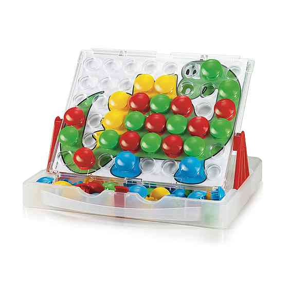 Набір - Для Занять Мозаїкою (Великі Фішки (48 Шт.) + Дошка 27Х21) Дніпро