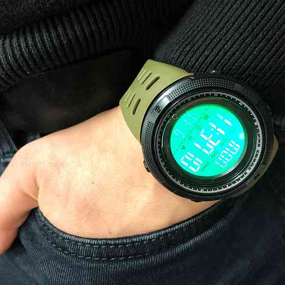 Годинники чоловічі спортивні з крокоміром, Військові годинники для військовослужбовців IC-81 Івано-Франківськ