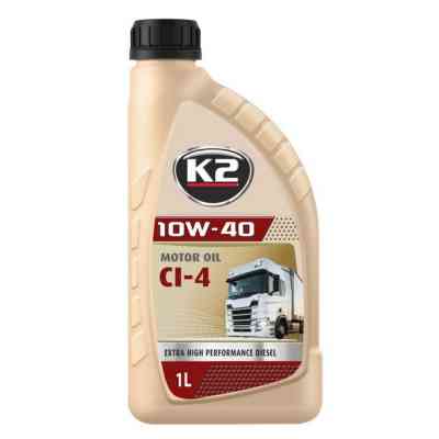 Моторна олива K2 MOTOR OIL 10W-40 CI-4 1 л (O3691E) Вінниця
