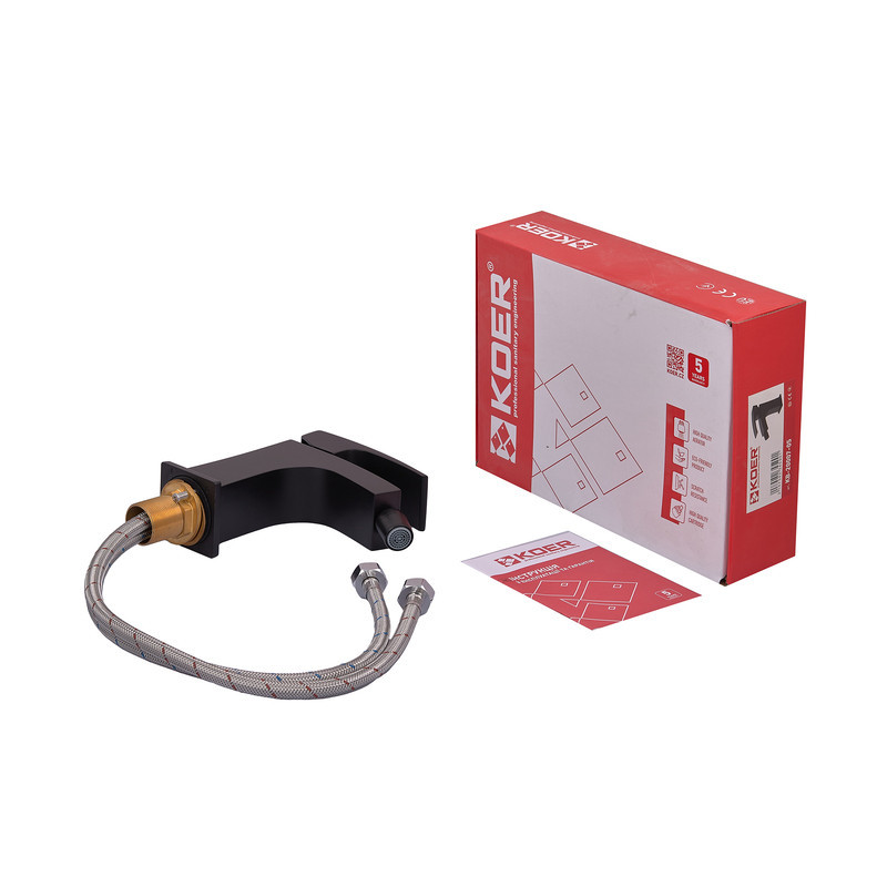 Смеситель для биде Koer KB-20007-05 черный KR3459 Харьков - изображение 3