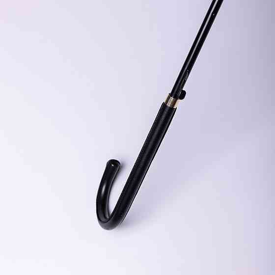 Класична парасолька-тростина напівавтомат з поліестеру 7 спиць діаметр 99 см Блакитна HP-23-7BL Коломыя